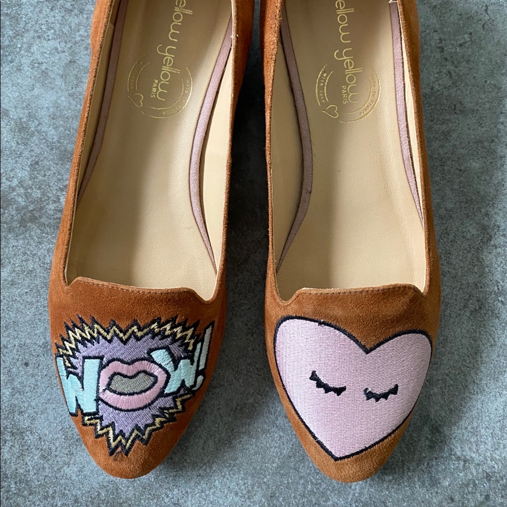 Mellow Yellow ballerines